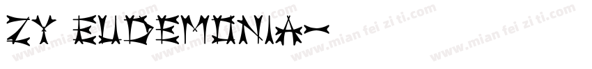 ZY Eudemonia字体转换